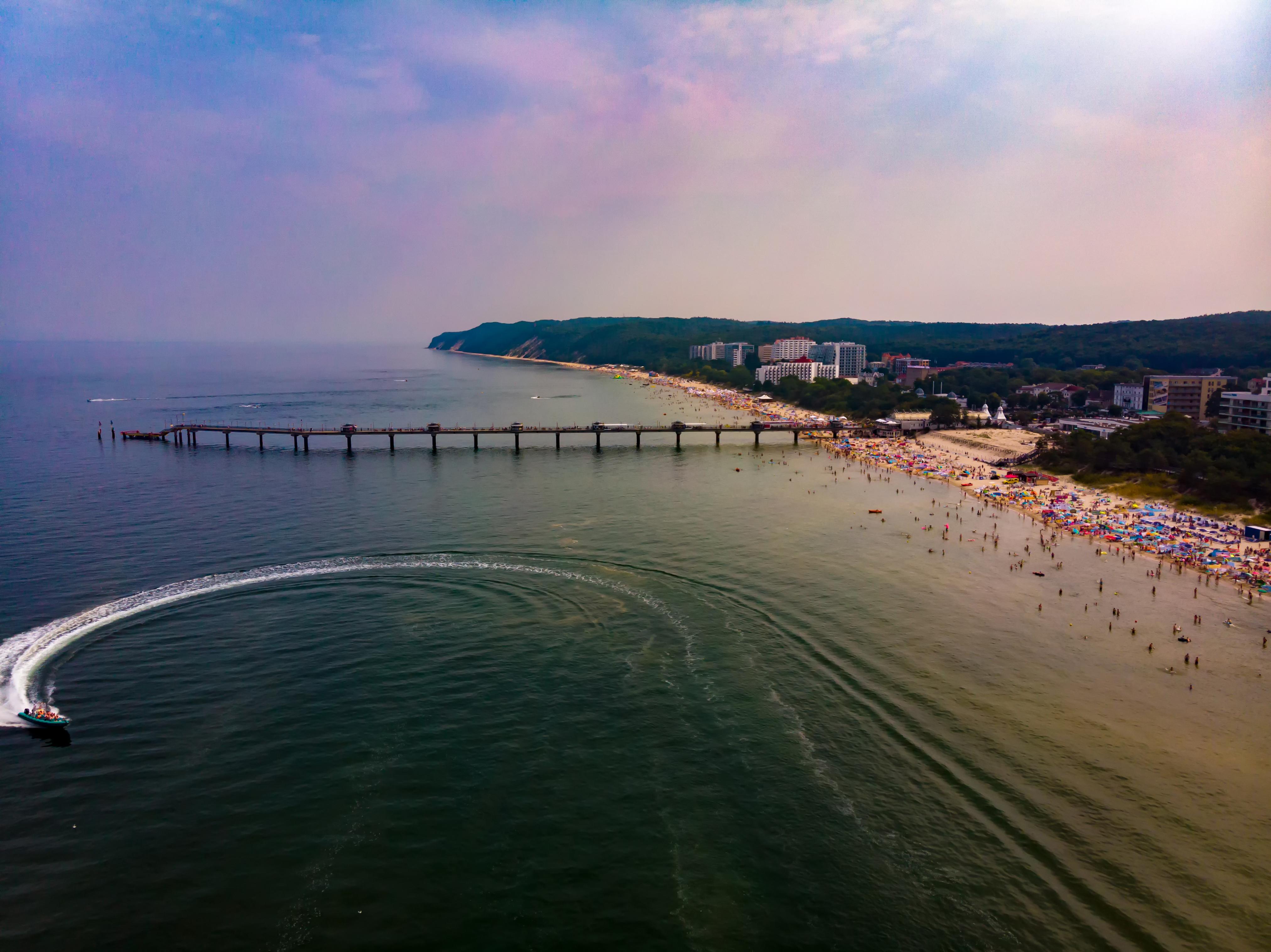 Plaża w Międzyzdrojach